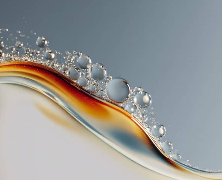 Pigment under glass, light under control. A spectrum caught mid-calculation ; Image Source : AI-Generated y Gazetta