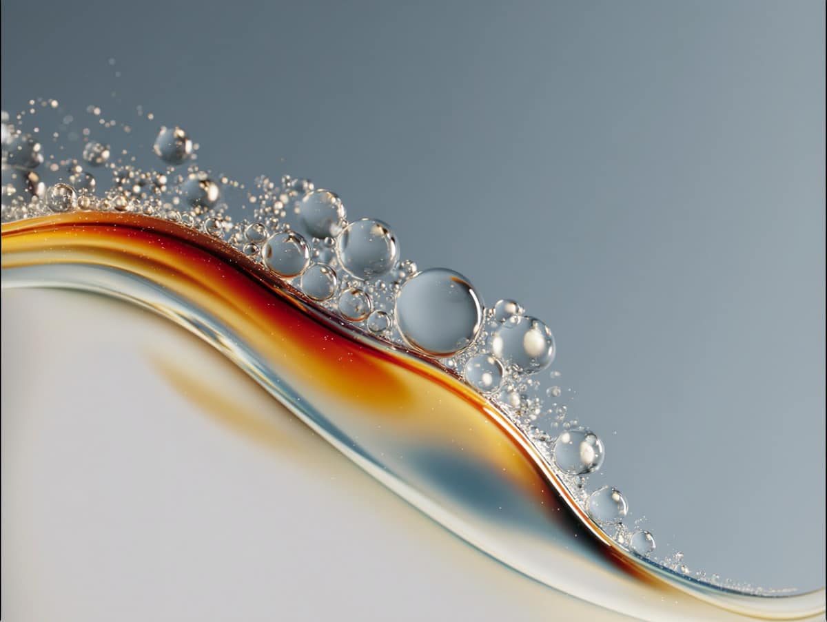 Pigment under glass, light under control. A spectrum caught mid-calculation ; Image Source : AI-Generated y Gazetta